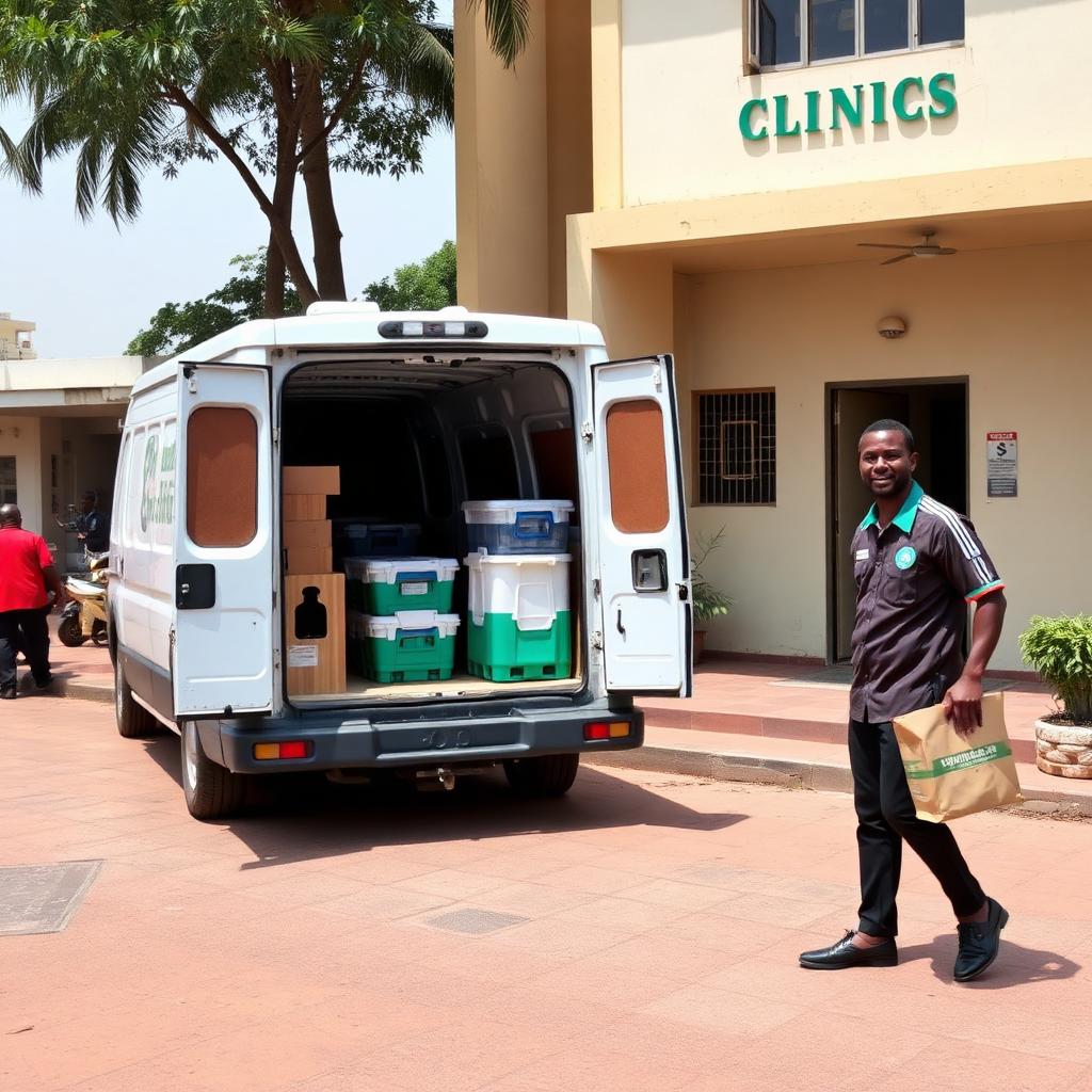 Livraison clinique Dakar
